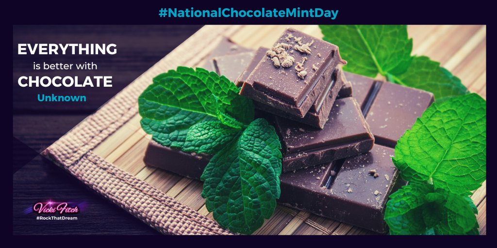 Today’s #NationalChocolateMintDay! Whip up your favorite #ChocolateMint recipe and serve it for dessert to your family. I have a #ChocolateMintPizookie recipe you can try. 

Get the FREE recipe card at Pinterest.com/VickiFitch/Rec….