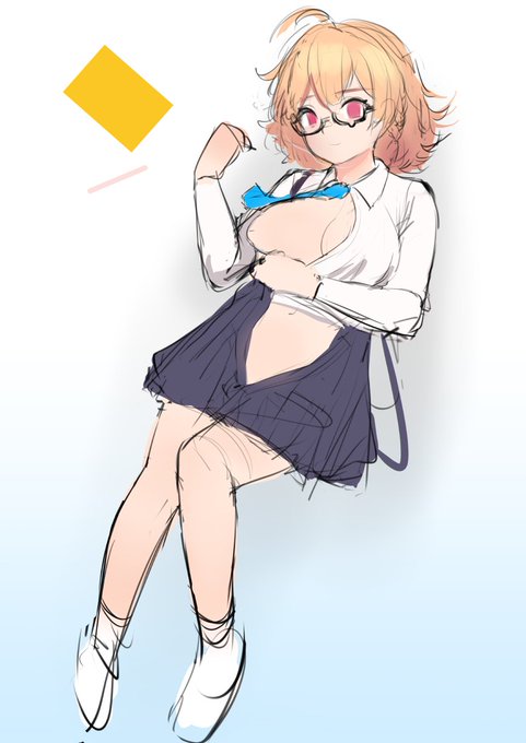 ラフ
またなんか描いてる 