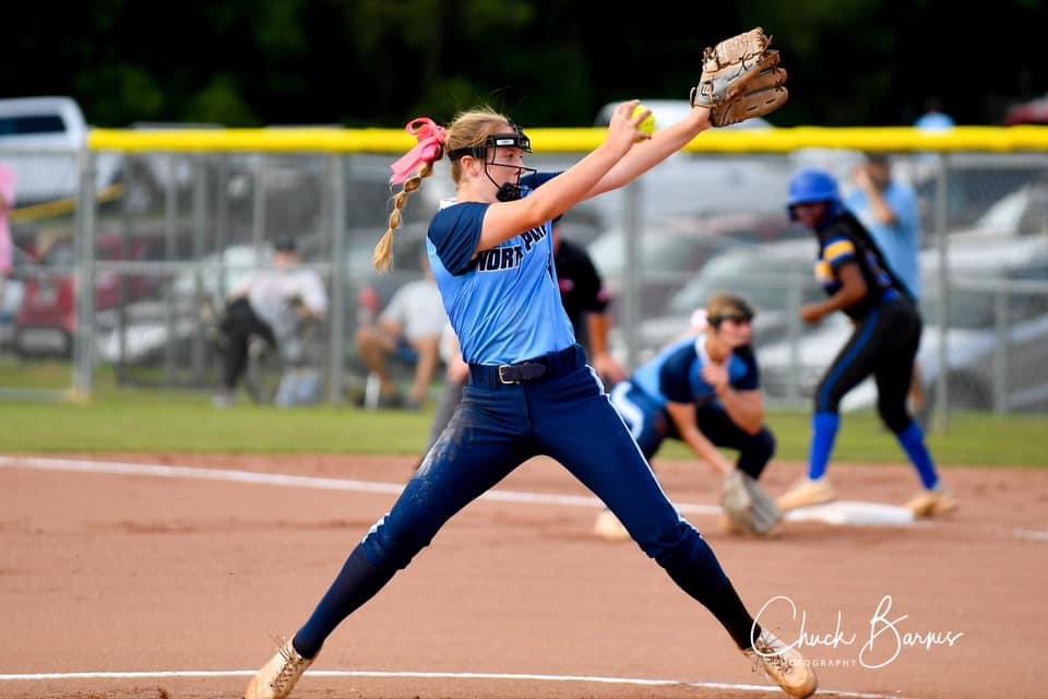 ⚡️💥Our Mississippi 🫅, Ann Elise Duncan (2025) racked up 9Ks and gave only 1 run against 7A Alma Bryant HS from AL at the Gulfport Invitational!  She’s having a great start to her HS season! #mississippiqueen #AE #butter <a href="/AnnElise_Duncan/">Ann Elise Duncan</a> <a href="/Setdhuk11/">Boyd Ash</a> <a href="/tdupre1/">Trae Dupre</a>