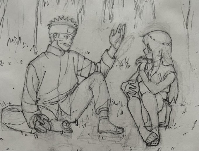 とその下書き 