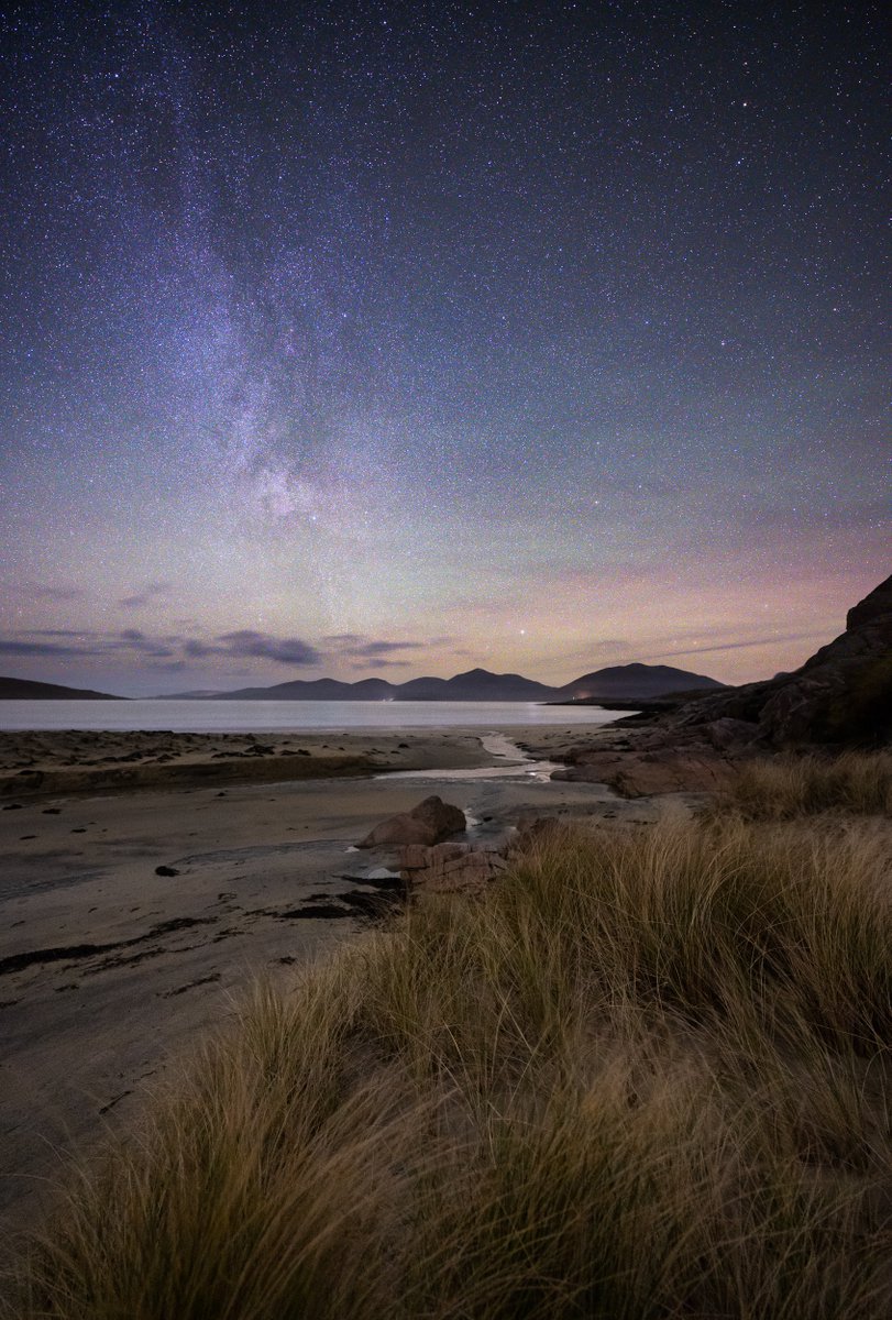 nigeldanson's tweet photo. I don't do astro much but last night was so amazing.  It was dark and it looked like the sky had come alive.  It won't win any awards and I only did 10 exposures and 4 dark frames then forgot to lower ISO for foreground.  But sort of works. https://t.co/mJHOCTtOcd