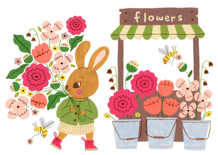 astound_us's tweet photo. Enjoy this floral fantasy for #boardbooks by @anatorodraws. See more of Ana's portfolio on our site for contemporary children's illustrators: https://t.co/W6BgrNjk0S https://t.co/GdqVmzrwQP