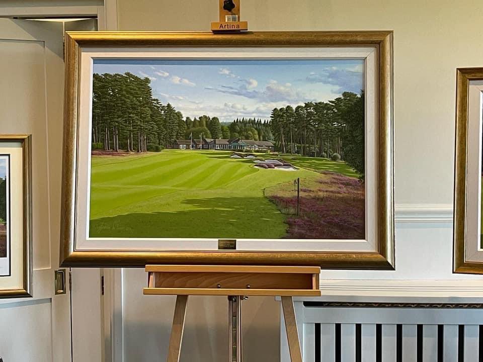 Graeme Baxter BEM on Twitter "Unveiling of my commissioned painting at