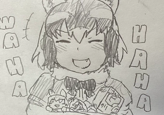 #アライさんとシマハイちゃん
アライさんグッズをかっさらうアライさん 