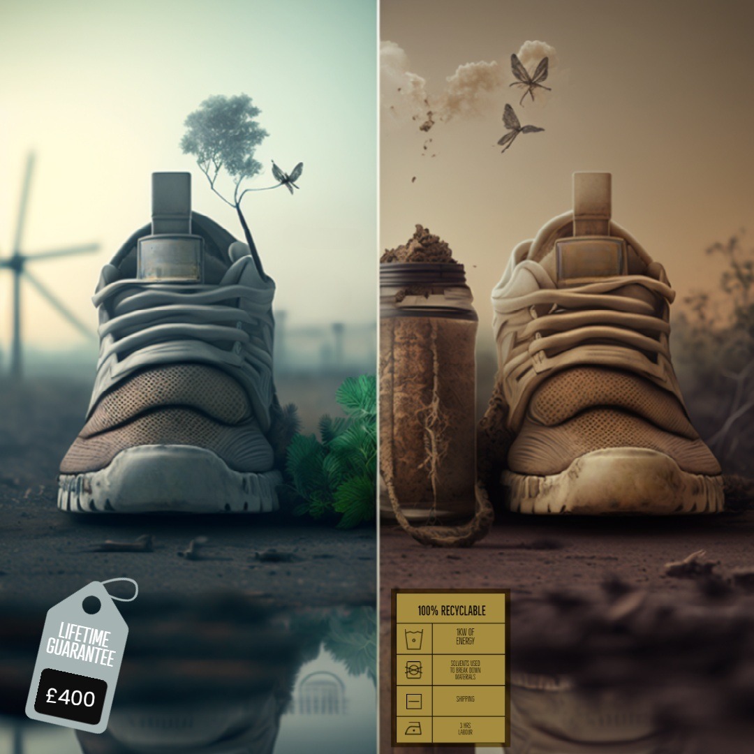 The environmental strategy
Our footwear company has decided to prioritise making our products last longer rather than making them more recyclable. We believe that this approach is more environmentally beneficial for several reasons. Firstly... see link
fyous.com/blogs/news/mak…
