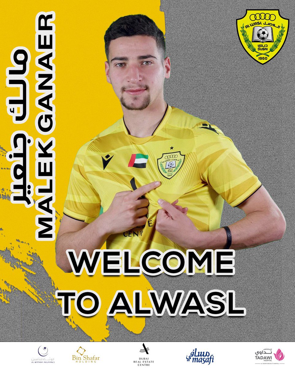 AlWaslSC's tweet image. أهلين قبضاي 🇸🇾✌🏼
نادي الوصل يعلن تعاقده مع كابتن منتخب سوريا للشباب "مالك جنعير" بصفقة انتقال حر لغاية 2025.  

#نورت_زعبيل
#الامبراطور | #EMPERO