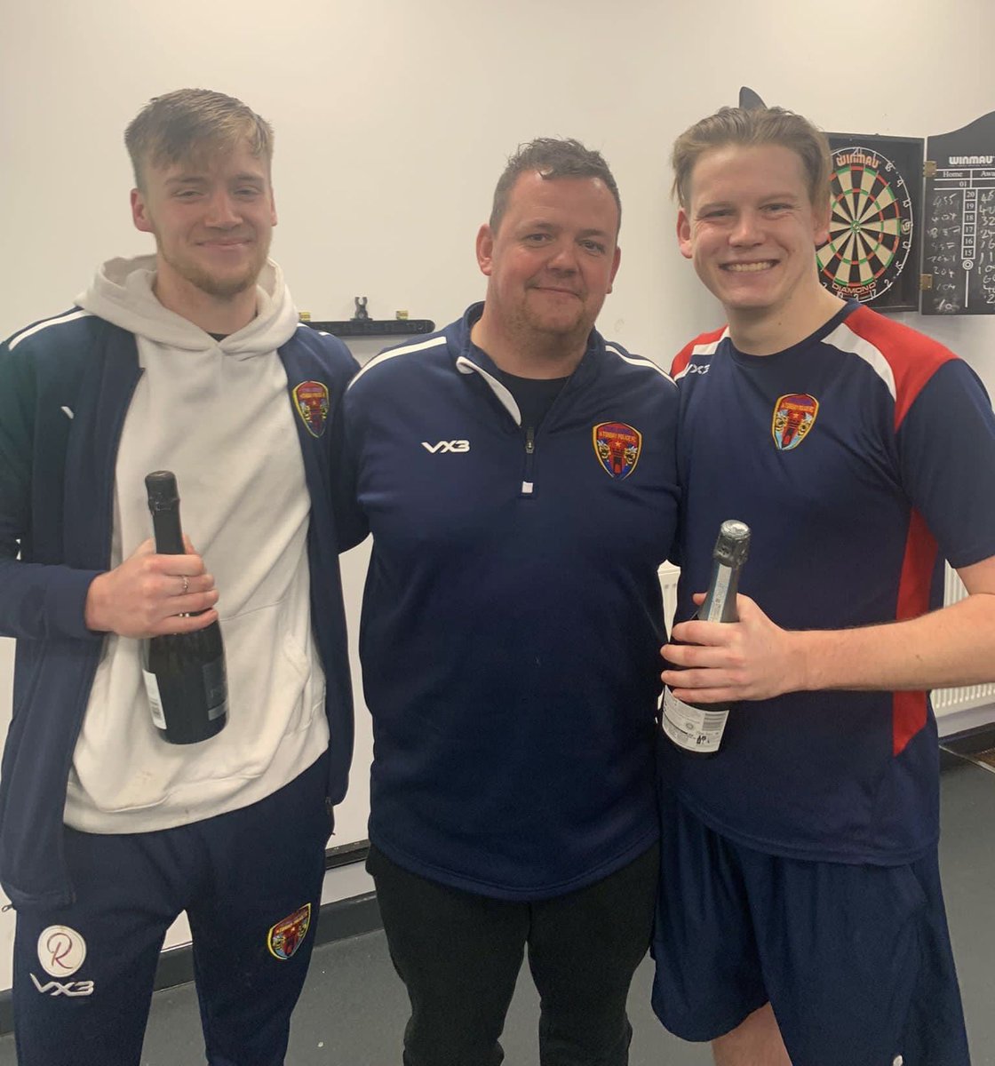 Today, in our win versus Newton Spurs, Rob Heaps and Tom Kempson notched up 50 appearances for the club, since it’s inauguration in 2021. Thanks to both lads for all their hard work and dedication in that time. Here’s to the next 50 🥂