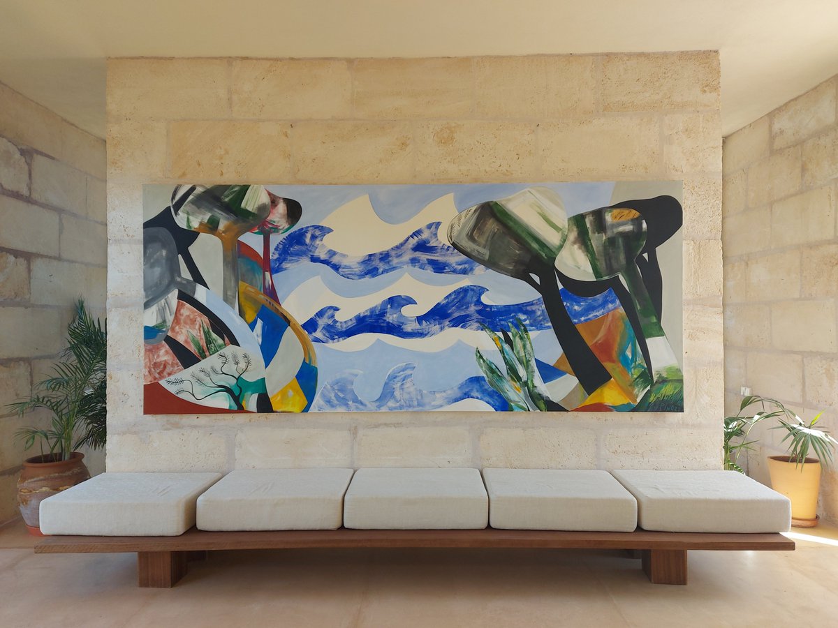 carme_pino's tweet photo. Exposició "S'estret des Temps", de Josefina Pino.
Es pot visitar fins dia 26 de febrer.
#capdesmoro #art #santanyí https://t.co/NCLwHTB70v