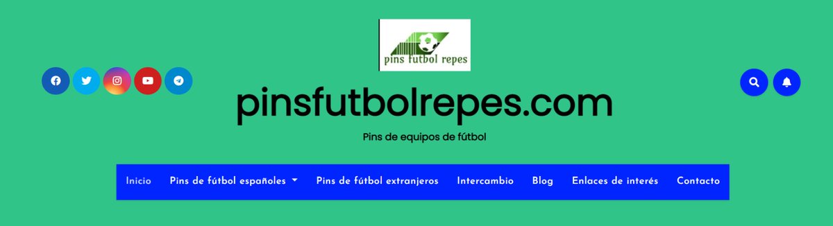 pinsfutbolrepes's tweet photo. Empezamos en la web:
https://t.co/JYvN6N0SDz
Visítanos! https://t.co/lAk6qQmQpd