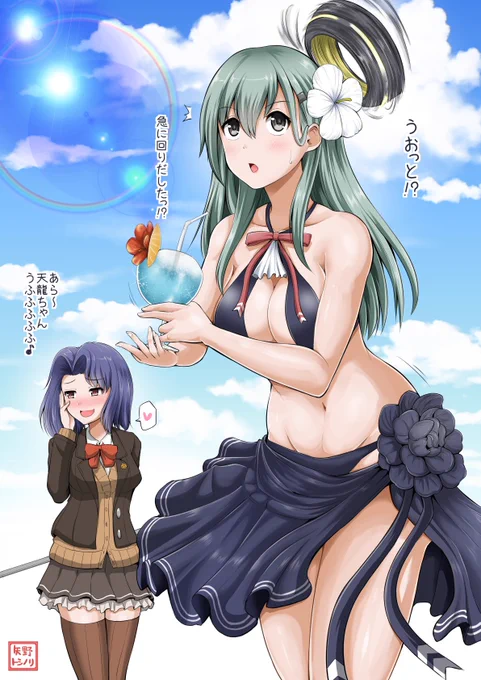 #太ももは太いから太ももっていうんだよ過去作だとこの辺のコスプレ鈴谷シリーズがむっちむちの太もも 