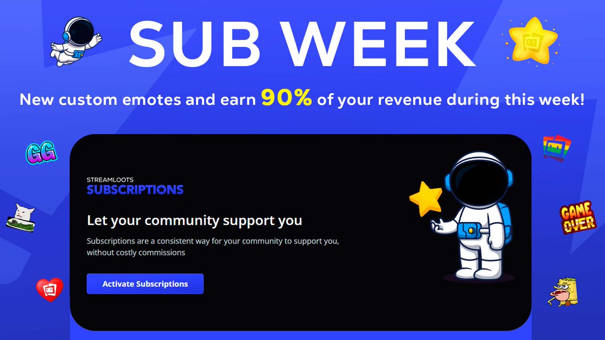 Streamloots tweet media