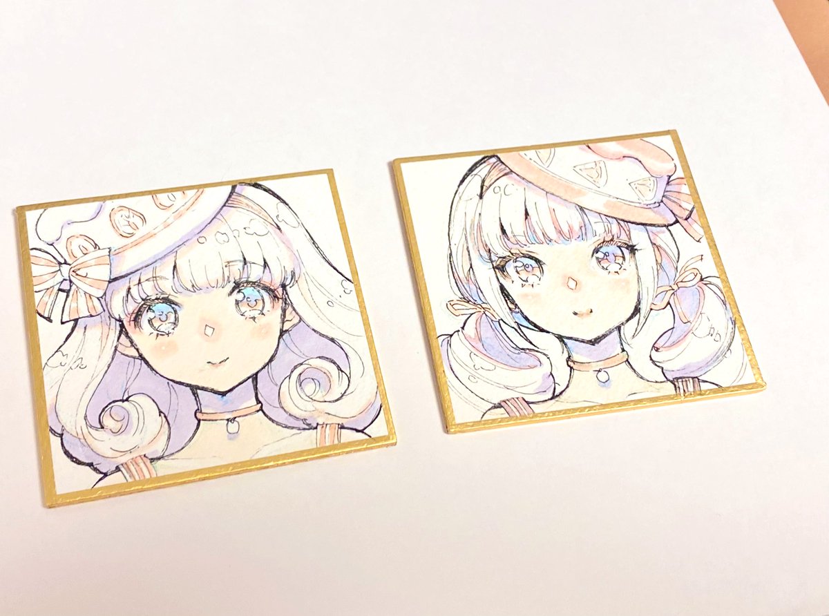 「フレジェ描き直しましたハミングヘッドの雰囲気に近くなったのでは!こちら、アフター」|ERIMO🍓5/5ｺﾐﾃｨｱ144-E01a・絵師100人展13のイラスト