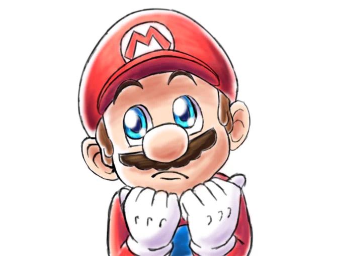 #これを見た人はマリオをTLに放流しよう 
