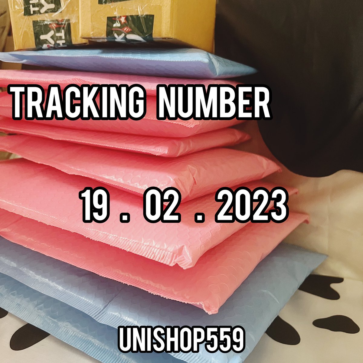 unishop559's tweet photo. Tracking Number - 📮
19.02.2023
Copy tracking numberในลิงค์ได้เลย
🔗 https://t.co/kLympLc3nH
สอบถามเพิ่มเติม DM
รบกวนอ่านข้อความในเมนชั่นด้วยน้า
Thank you 🙏🏻
#unishoptracking 🙇🏻♀️📦 https://t.co/beTsPomgxY