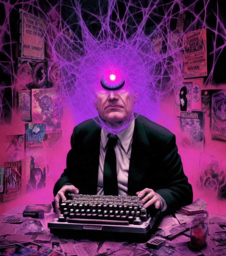 fnrd23's tweet photo. I agree with Burroughs that Language is a Virus. https://t.co/dgFH2jMtkS