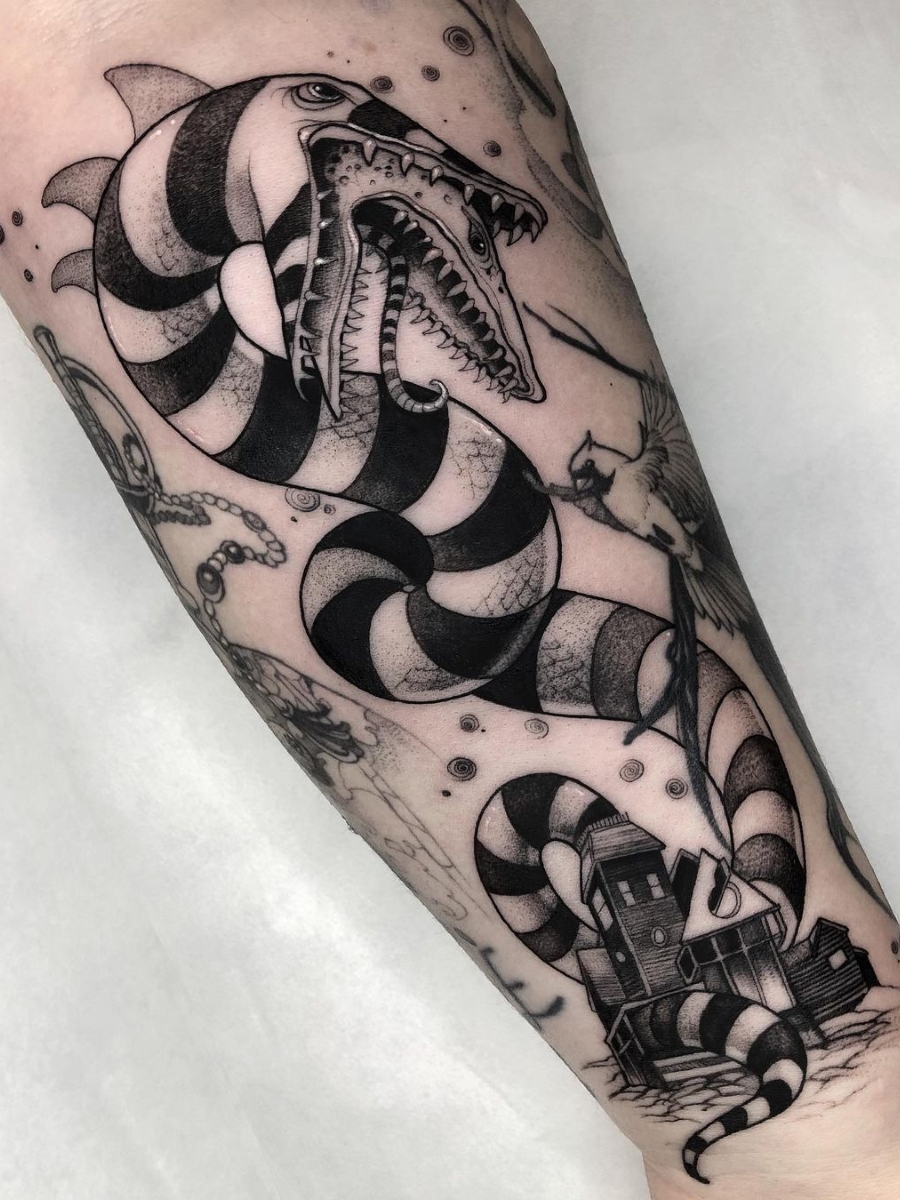 101 Best Beetlejuice Tattoo Designs You Need To See  Outsons