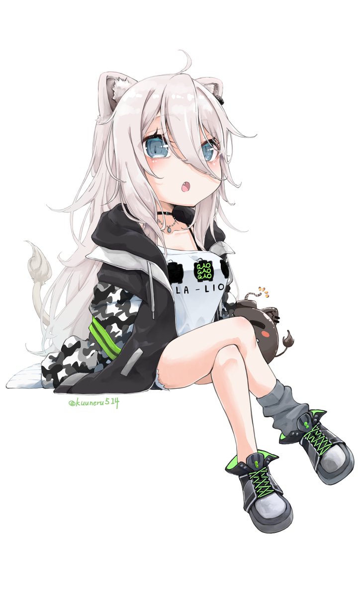 桃鈴ねね 「デフォルメねぽらぼ。やっと全員描けた～せっかくなので全身お披露目。#ねねアルバム」|くうねる@左手負傷中のイラスト