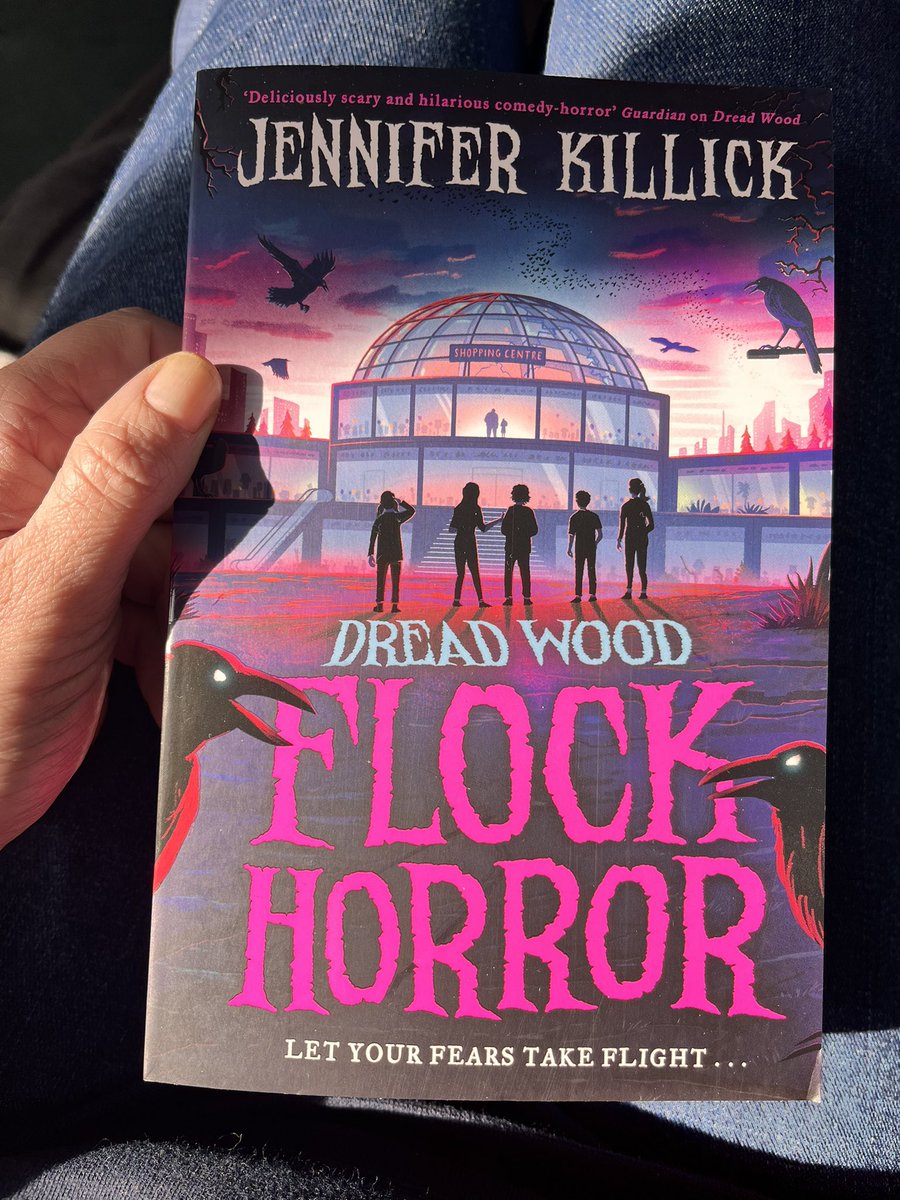 BookSuperhero2's tweet photo. Well I survived #FearGround so I’m heading straight into #FlockHorror… https://t.co/U42jlYvPB1