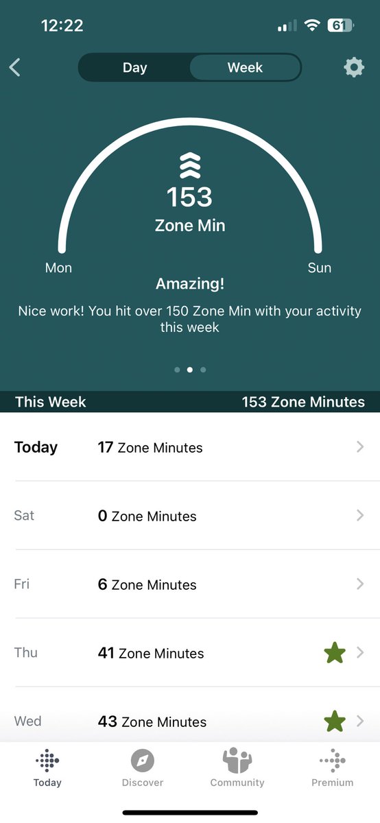CharleyBaker1's tweet image. 3 weeks running that I’ve hit 150 minutes of exercise 🙌 Roll on Week 4 of my #project2023 #GettingHealthy #Proud