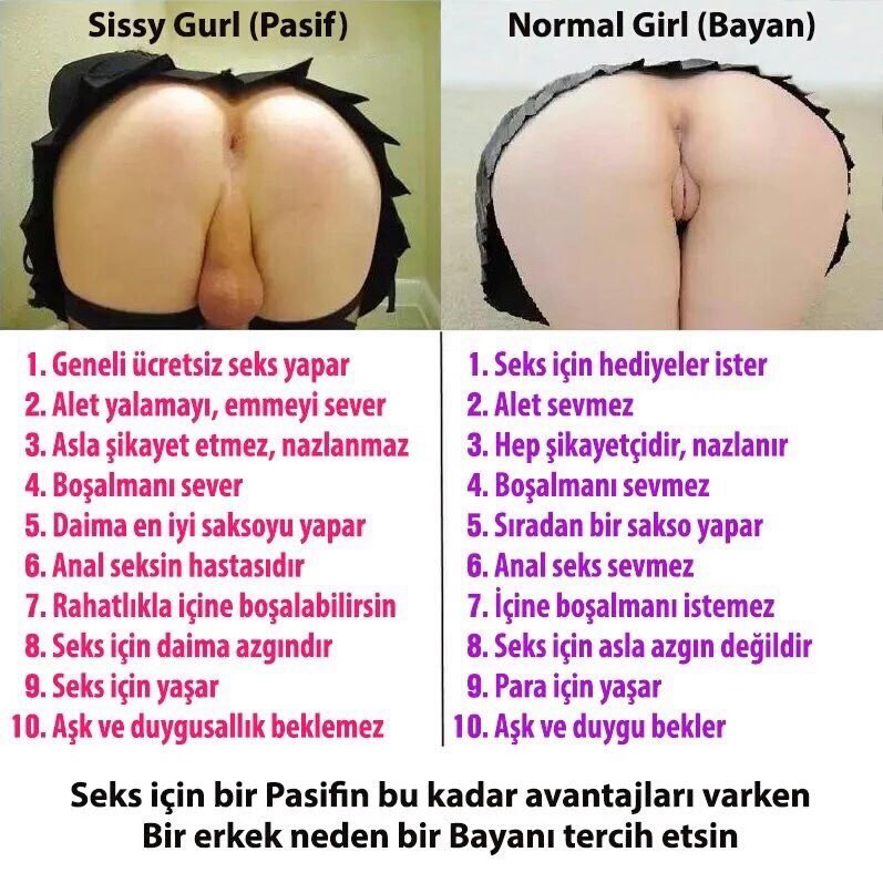 Sissy olmaktan mutluluk duyuyorum.