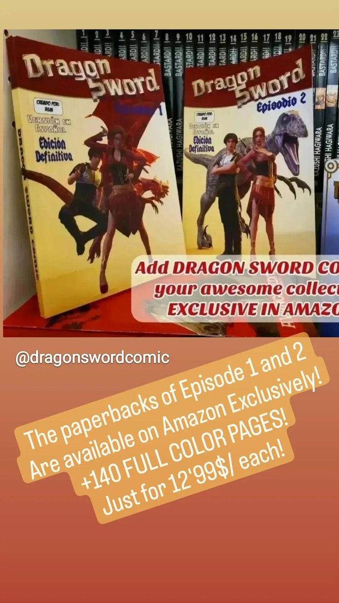 SwordComic's tweet photo. 🇺🇲 Buy the paperback edition of Episode 1 & 2 exclusively on your Amazon store!
Enjoy the colourful pages on your hands!
#THANKSFORTHESUPPORT
#comicBooks
#Daz3d #fantasyReadings
#BookTok #Fantasy #FemaleMainChararcter https://t.co/SLRzAJ2Occ