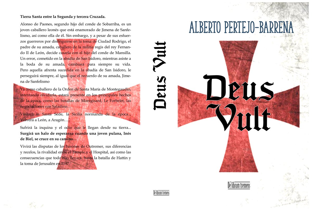 ¿Te apetece leer una novela histórica sobre Las Cruzadas, de una orden española que luchó allí, en Jerusalén contra Saladino?
delibrumtremens.com/product-page/d…

Disponible #Kindle Amazon: n9.cl/u2c91

#novelahistorica #novelarecomendada #historia #LasCruzadas #albertopertejo