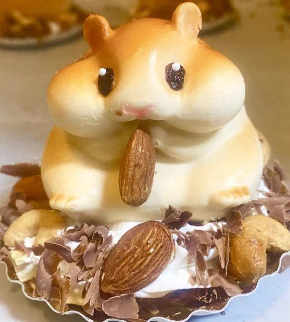 ハムスターのスイーツが可愛い♡名古屋市にあるパリジャンパーペチュアル。