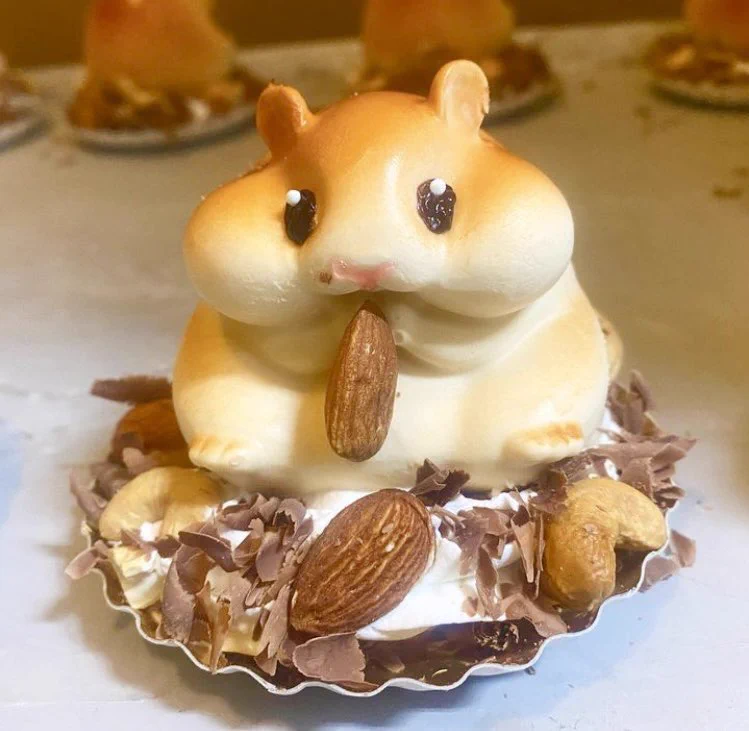 ハムスターのスイーツが可愛い♡名古屋市にあるパリジャンパーペチュアル。