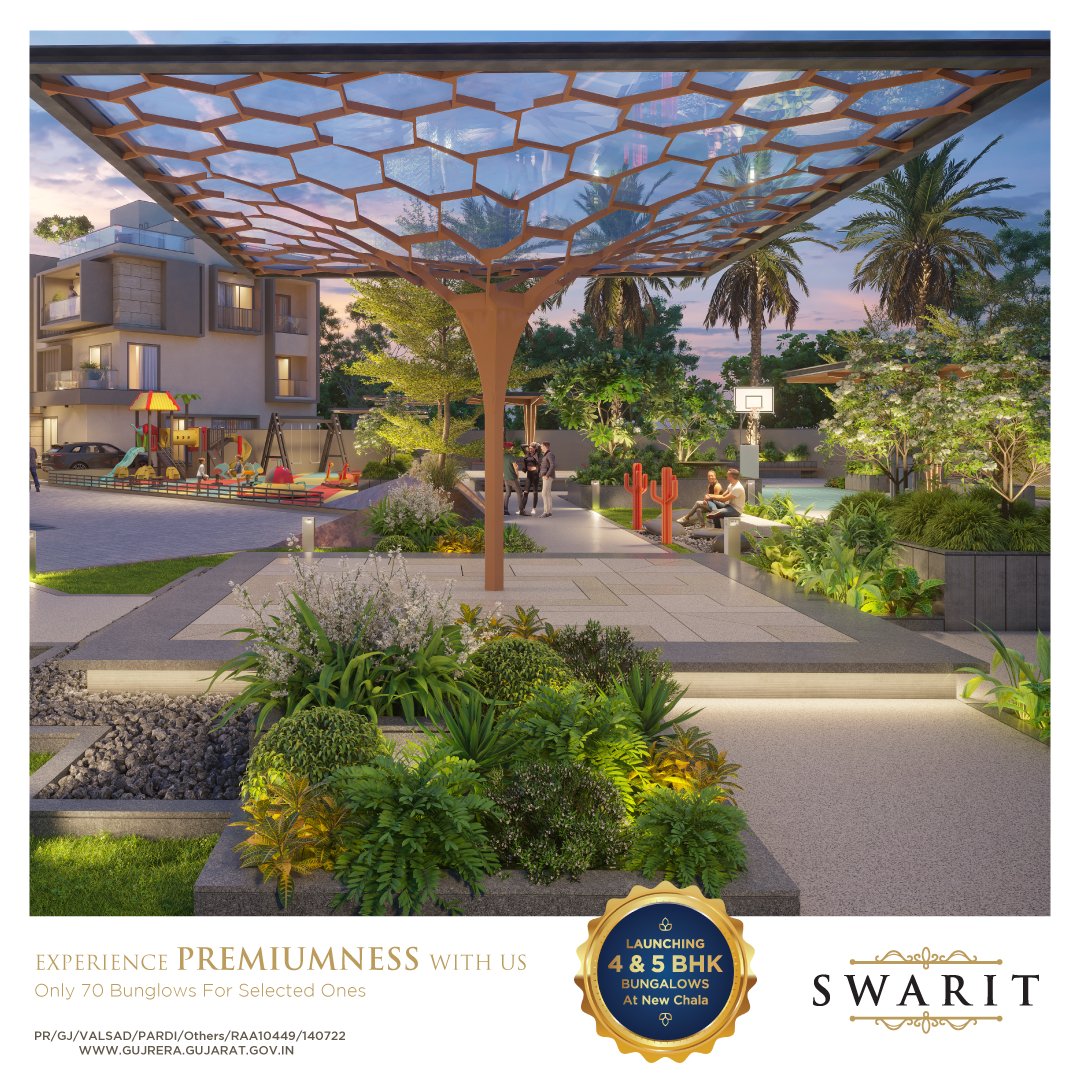 Swarit has extraordinary amenities which sets it apart from other places. Here, you can experience luxury to the fullest.

#Pramukh #Swarit #Homes #PramukhHomes #Generations #Realestate #dreamhome #explorepage #Luxury #ExperienceLuxury #Extraordinary #amenities