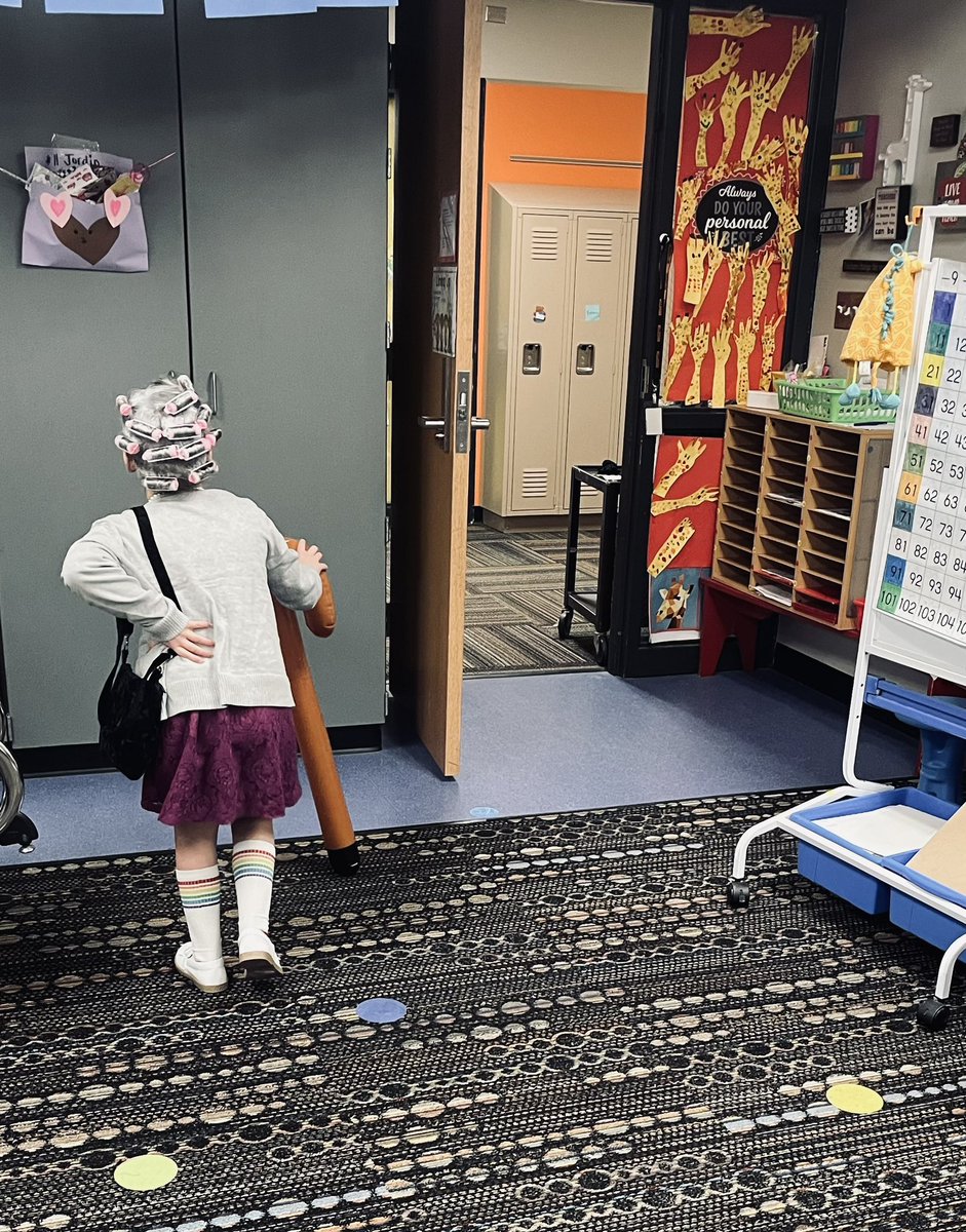 Our 100th day of school is officially in the books. It was a fun day of celebrating all we have accomplished this year! 👵🏽👴🏼 I saw lots of back aches  as students moved about the building! #100daysofschool