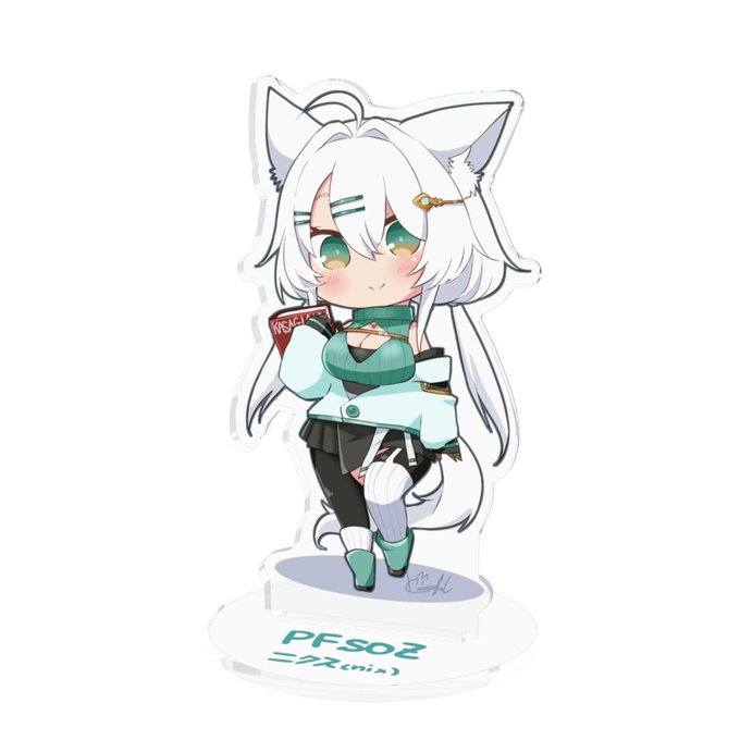 ニクス SDver. | 笠木のBOOTH https://t.co/sDp6IMJWbW #booth_pm 
先生ファンのために置いておきます(੭ ᐕ))
大きさは三種類 