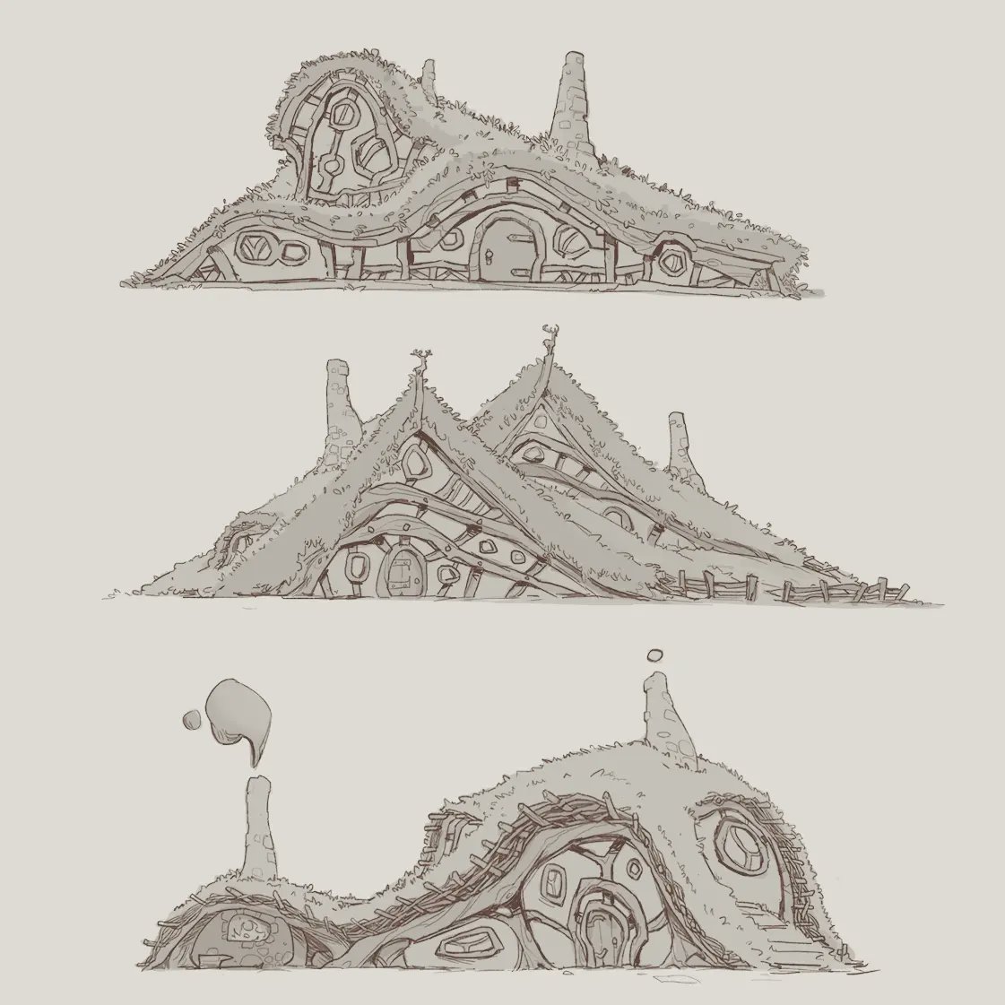 Grosnezart's tweet photo. For fun
#conceptart #conceptartist #trees #searocks #houses #sketches #sketch https://t.co/YlSrL23aoS
