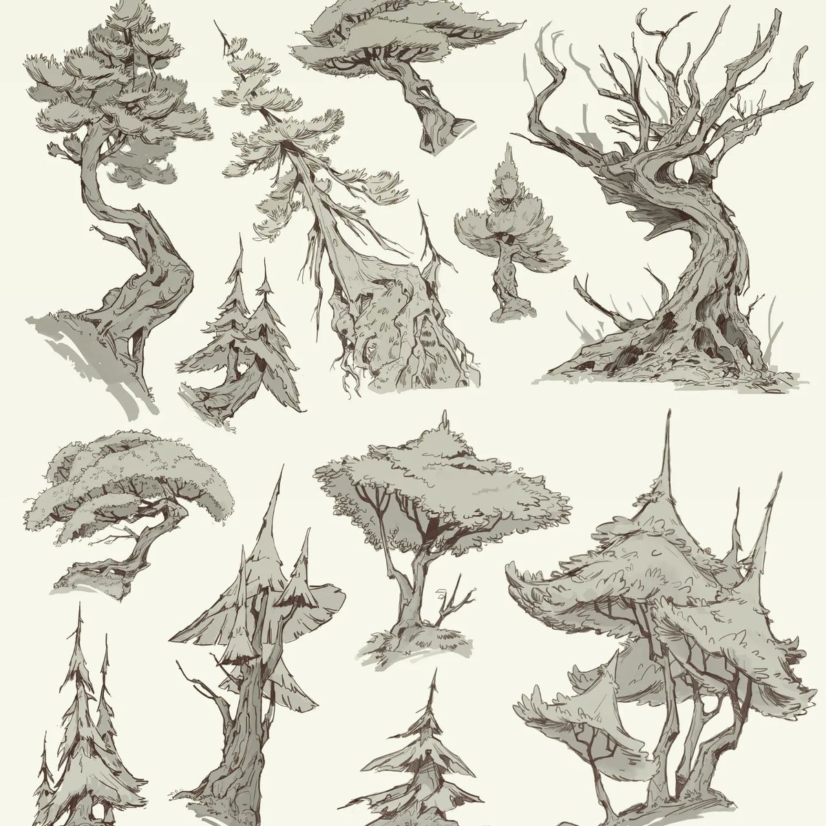Grosnezart's tweet photo. For fun
#conceptart #conceptartist #trees #searocks #houses #sketches #sketch https://t.co/YlSrL23aoS