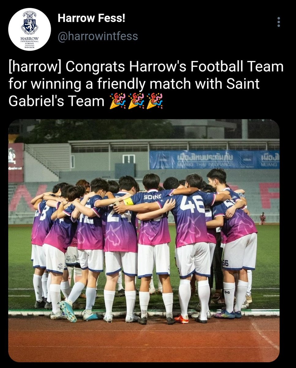 bewsawitfirst's tweet photo. #GeminiFourth some tweets AU 

❝A Legendary Rivalry: Harrow International School VS Saint Gabriel's College❞ https://t.co/Ufxo8v63tn