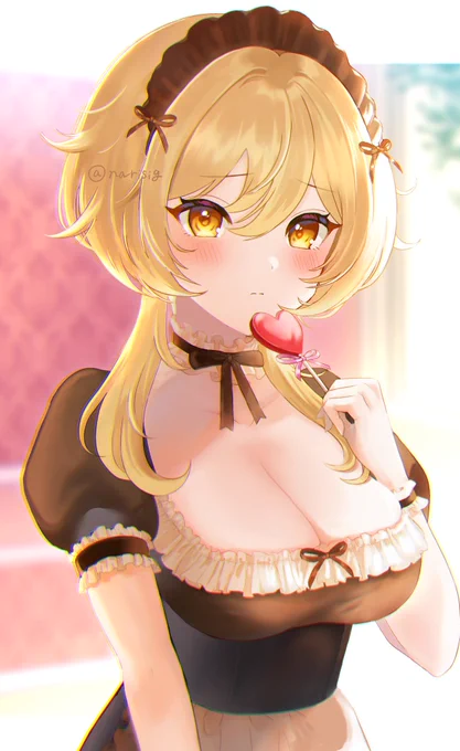#これを見た人はメイドをTLに放流しよう #lumine推しにメイド服を着せるの大好きマン 