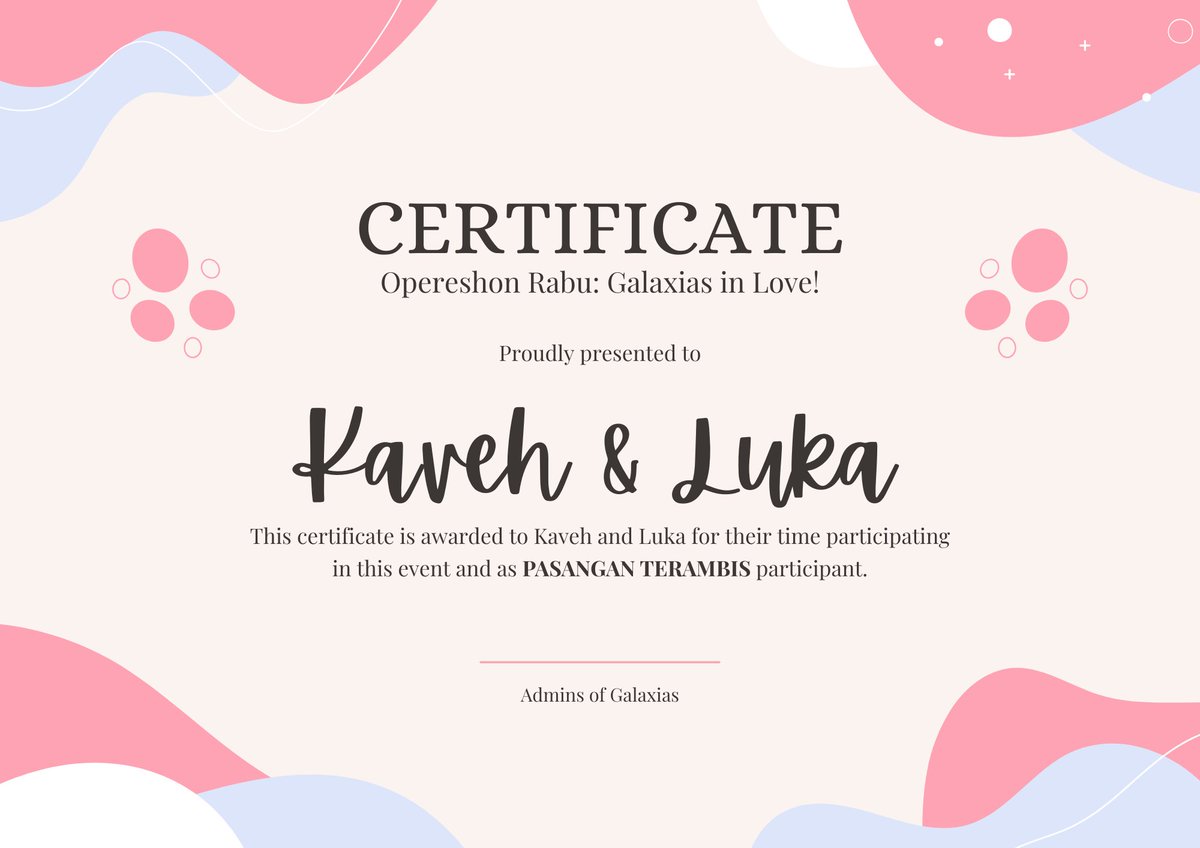 GLX_Archives's tweet image. “Kaveh dan Luka, serta Raguel dan Paff. Ini dia dua pasangan ambis kita~ Selamat, selamat!” Memberikan sertifikat pada @lM_PAFF @reveriealitie @fierychitect dan @4thvocal. Ternyata semangat Kaveh dan Luka ditularkan pada Raguel dan Paff? Bravo, bravo! Ayo kalian duet maut ambis?