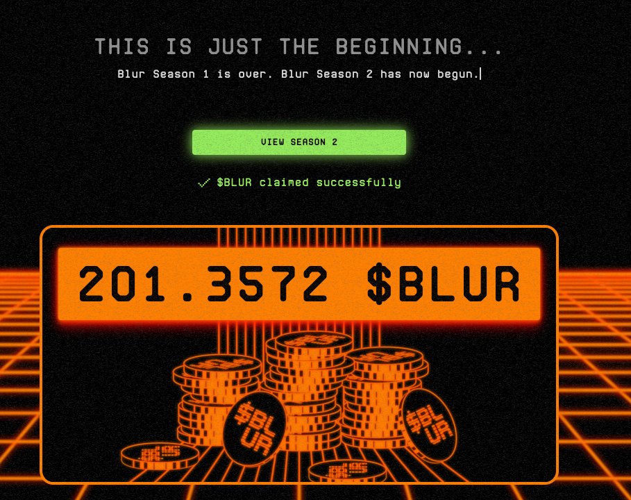 BlueberryWeb3's tweet photo. I am so grateful that my Web 3 followers told me to try @blur_io. I thought it was too late on Feb 14, so I only had time to do two last-minute bids and guess what? 

🥰 🎉🎁I got over 200 $BLUR tokens as rewarding!!!

Web 3 is such an amazing place! and let's keep on playing💎 https://t.co/8jvkKOCIt5