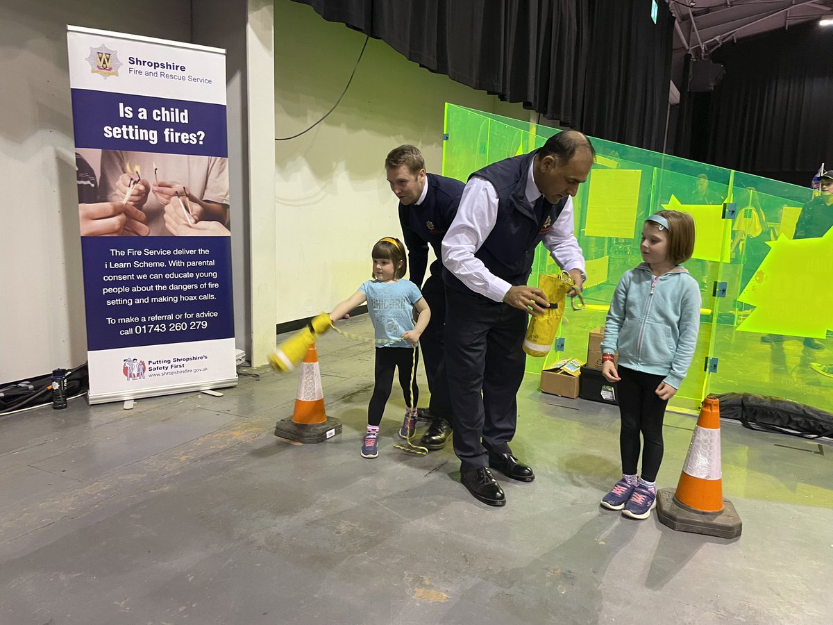 SFRS_Prevention's tweet photo. If your are @shropkidsfest come and say Hello, can you rescue Ebb and Flo #throwlines #makingshropshiresafer https://t.co/G0xEQsvTs0