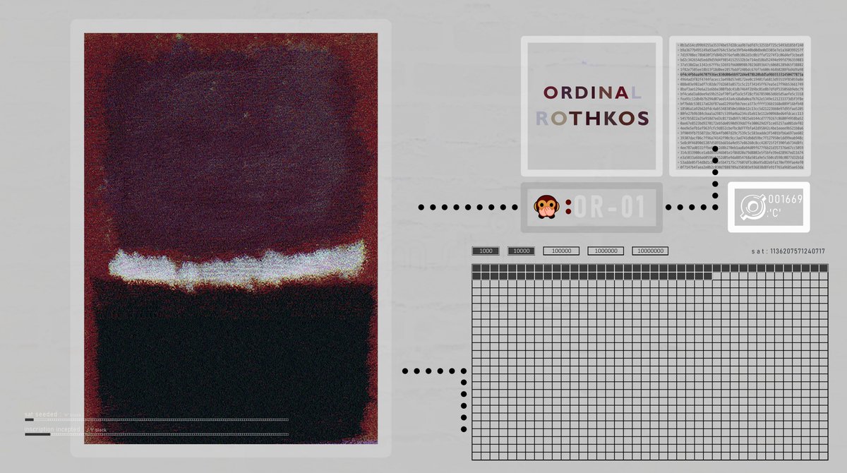 Ordinal_Idents's tweet photo. "You never bothered with bricks and mortar?
Only ever bothered with the matters of the heart??" - This is surely the death of all thought. #rothko #OrdinalNFTs #Inscriptions #WeAreExiled https://t.co/MRdzedVAE8