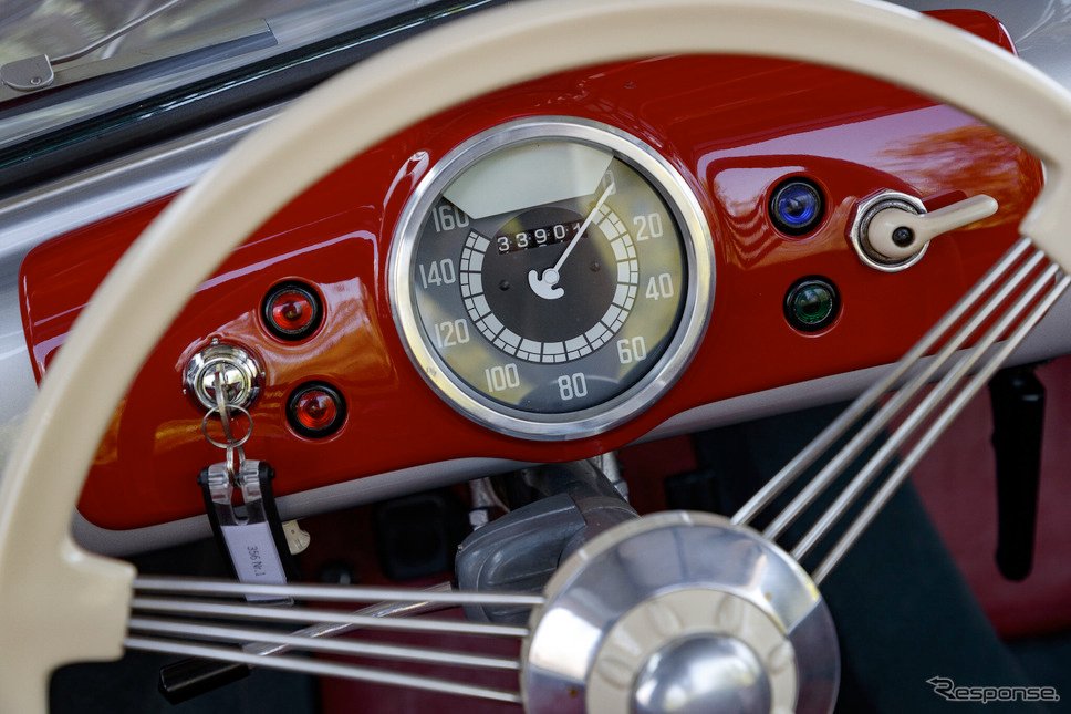 パワー「ポルシェのスポーツカー、75年の歴史の第1号…タイプ356"No.1" 1948」|ZAR167000のイラスト