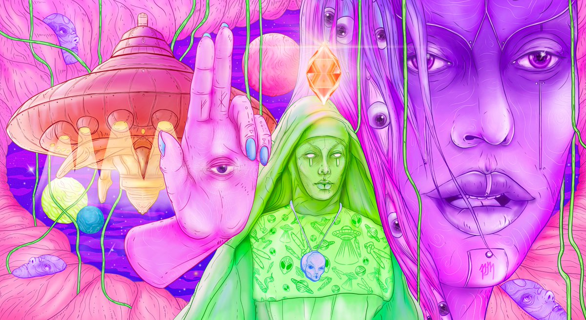 NEW DROP  💜👽

E L U T I

I haven't sold anything for a long time, but I don't give up and I keep creating. This is my latest creation E L U T I. I spent many hours perfecting this work. I hope it finds its new home!

available on <a href="/foundation/">Foundation 🌐</a>
0.4 $ETH reserve
More in the🧵👇