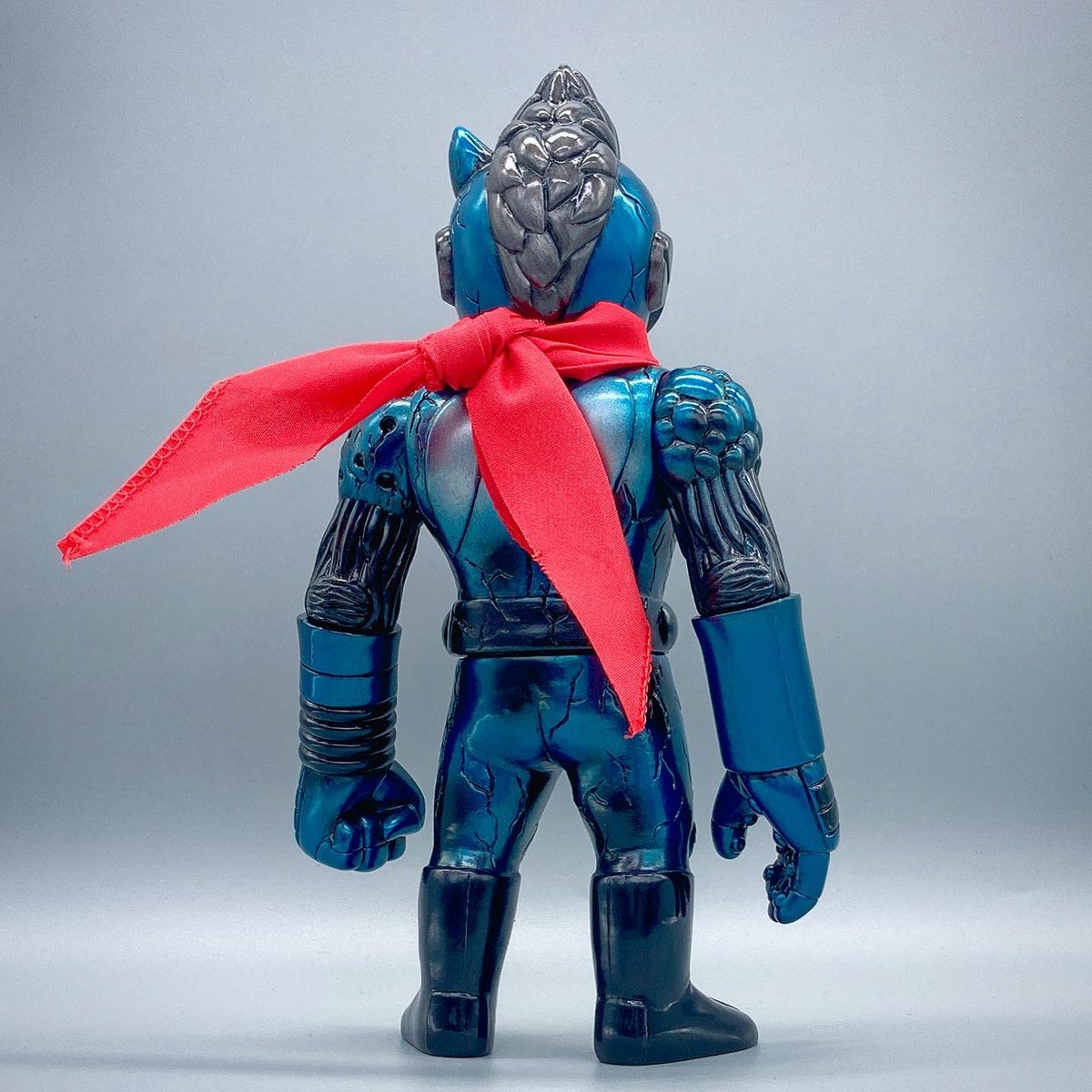 REALHEAD マニジロー赤ラメ/紺ラメ成型 リアルヘッド 真頭玩具 ソフビ