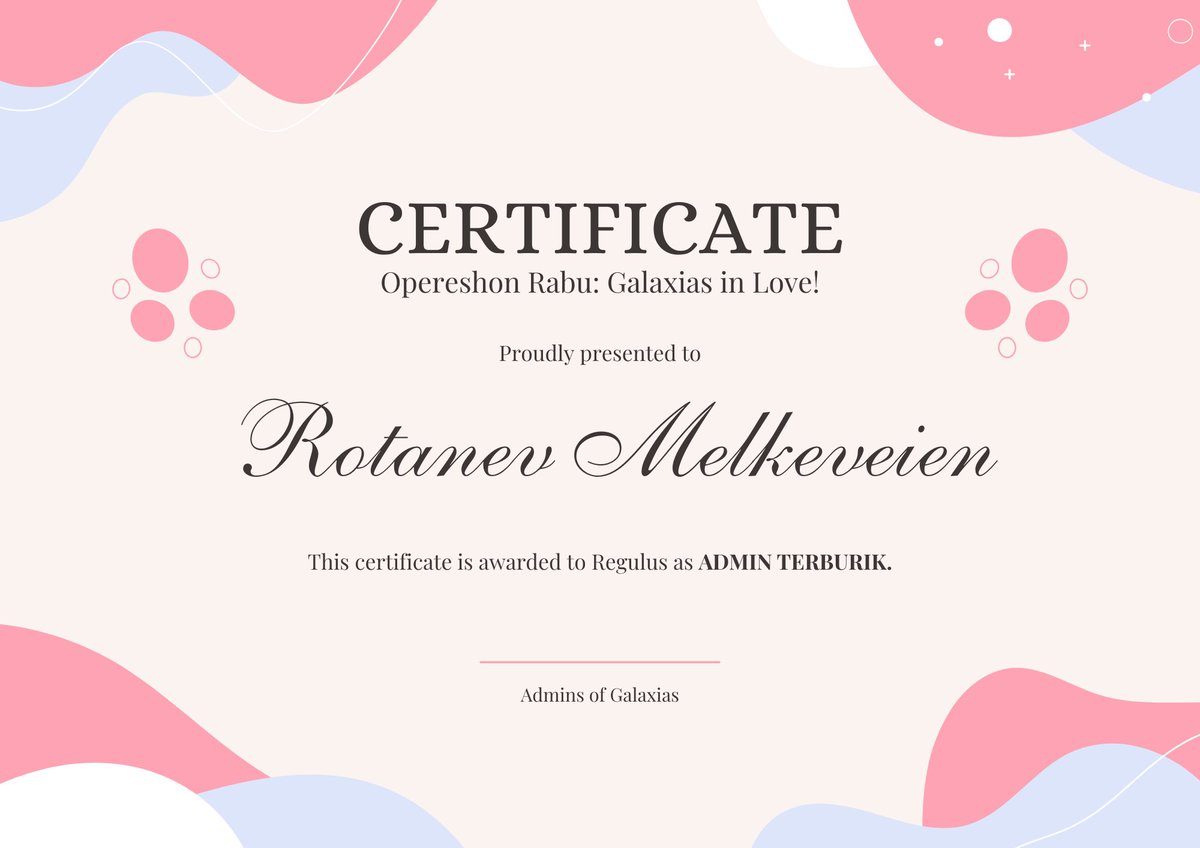 GLX_Archives's tweet image. “Mari kita lanjut! Pemenang kategori 𝗮𝗱𝗺𝗶𝗻 𝘁𝗲𝗿𝗯𝘂𝗿𝗶𝗸 jatuh kepada...”

Polaris melirik ke arah yang hadir, sebelum tatapannya terhenti pada satu orang.

“Kak Rotan... ev. Selamat, si paling burik!” Polaris terkekeh pelan sembari memberikan sertifikat pada @GLX_1O1.