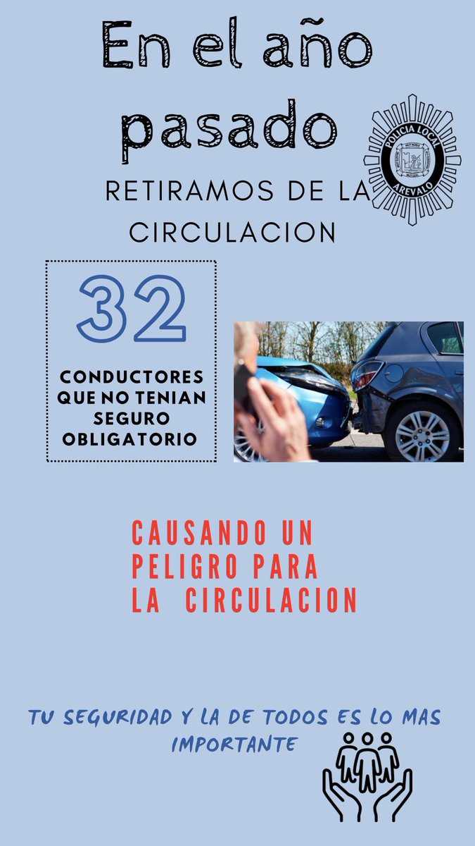 La seguridad es lo más importante 🚘.

#112plarevalo #arevalo #avila #castillayleon #policiamunicipal #policialocal #tupolicia #estamosporti #police #policia #seguridad #cops #agentes #prevencion #spanishpolice #seguridadciudadana #instapolice #112 #proteger #ayudar.