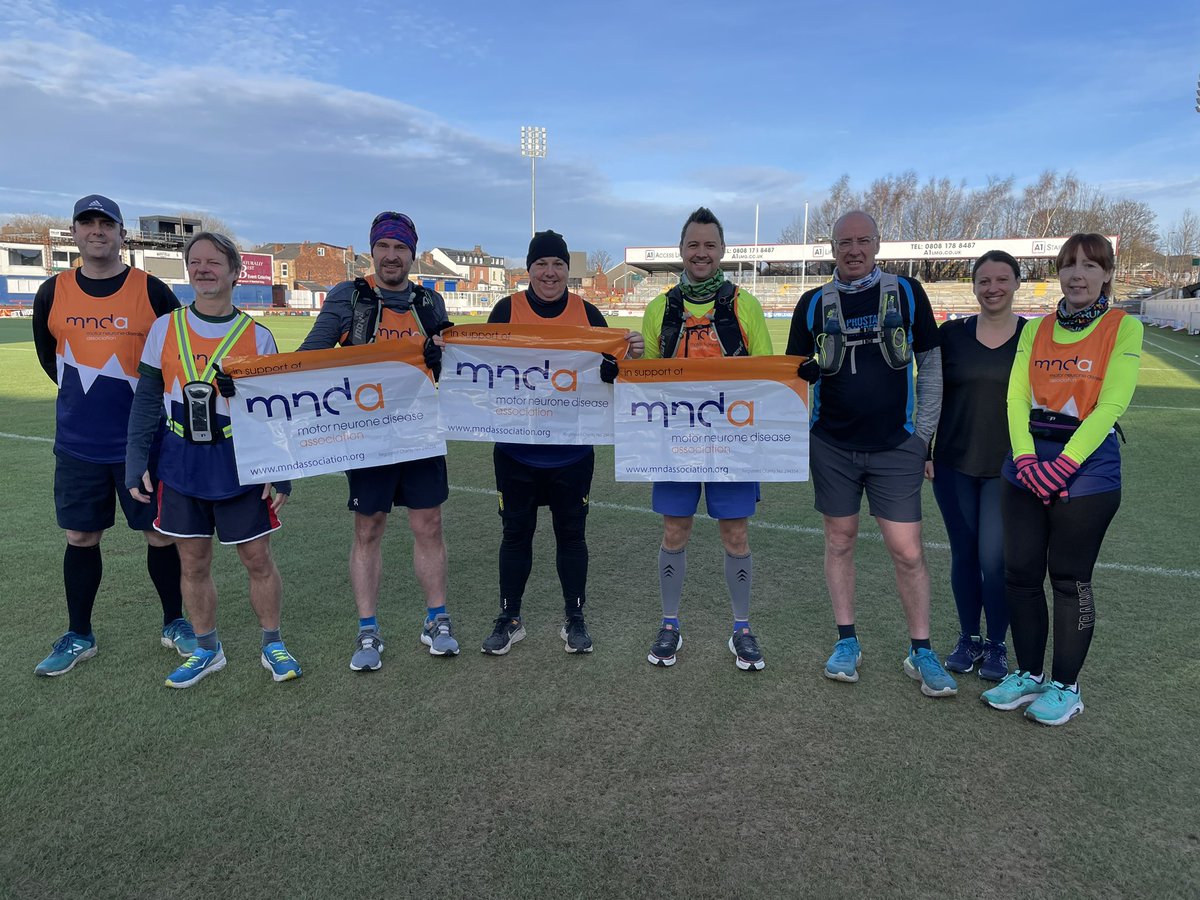 WTComFoundation's tweet photo. 🏃‍♂️ | Good luck to those at Carleton Running Club, who aim to run 26.2 miles across Yorkshire this morning!

✅ Wakefield
🔜 Featherstone
🔜 Castleford
🔜 Leeds https://t.co/2CkIrxgRcr
