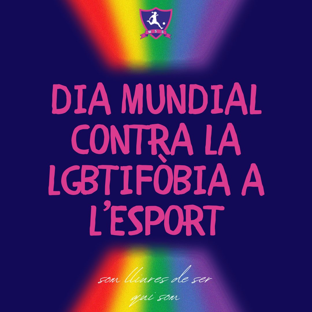 ⚽️Xutem contra la LGTBIFòbia‼️

Per a que tothom sigui lliure de ser qui és❤️🧡💛💚💙💜🖤