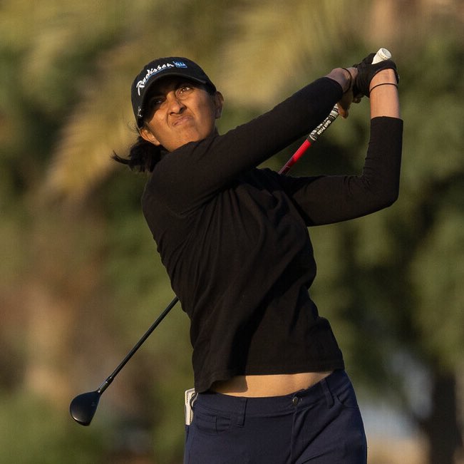 TheJoyofGolf's tweet photo. India’s @aditigolf finished second to world No1 Lydia Ko in the $5 million Saudi Women’s International. One heck of a show by Aditi, and one screamer of a month where she finished winner, 3rd and 2nd. https://t.co/XLIqnv9lDr