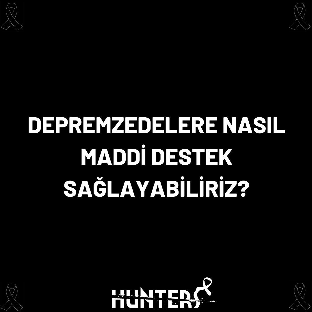 Huntersrobotics's tweet image. Hepimize çok geçmiş olsun.Her ne kadar deprem bölgesinde olmasakta,uzaktan da ordaki depremzedelere destek olabiliriz.Depremzedelere Nasıl Maddi Destek Sağlayabiliriz?
#geçmişolsuntürkiye #deprem #afad #kızılay #ahbap #akut