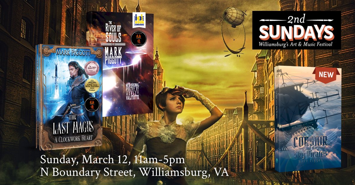 Author Mark Piggott on Twitter out to the first 2nd Sundays