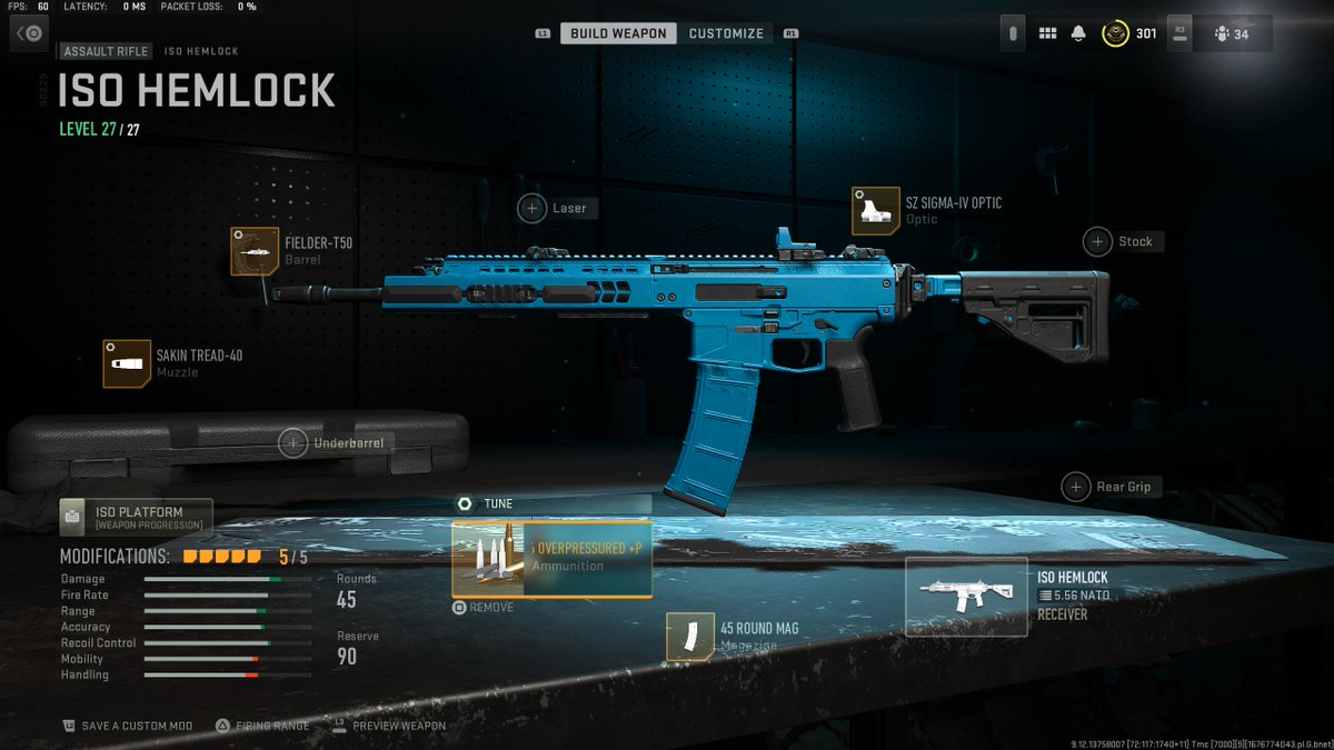 WarsZ's tweet photo. THE BEST ISO HEMLOCK CLASS AND WEAPON TUNING FOR WARZONE SEASON 2! This gun is one of the best ARs at the moment especially on REBIRTH! Final attachment down below😁🔽 https://t.co/FvETbIYN0D